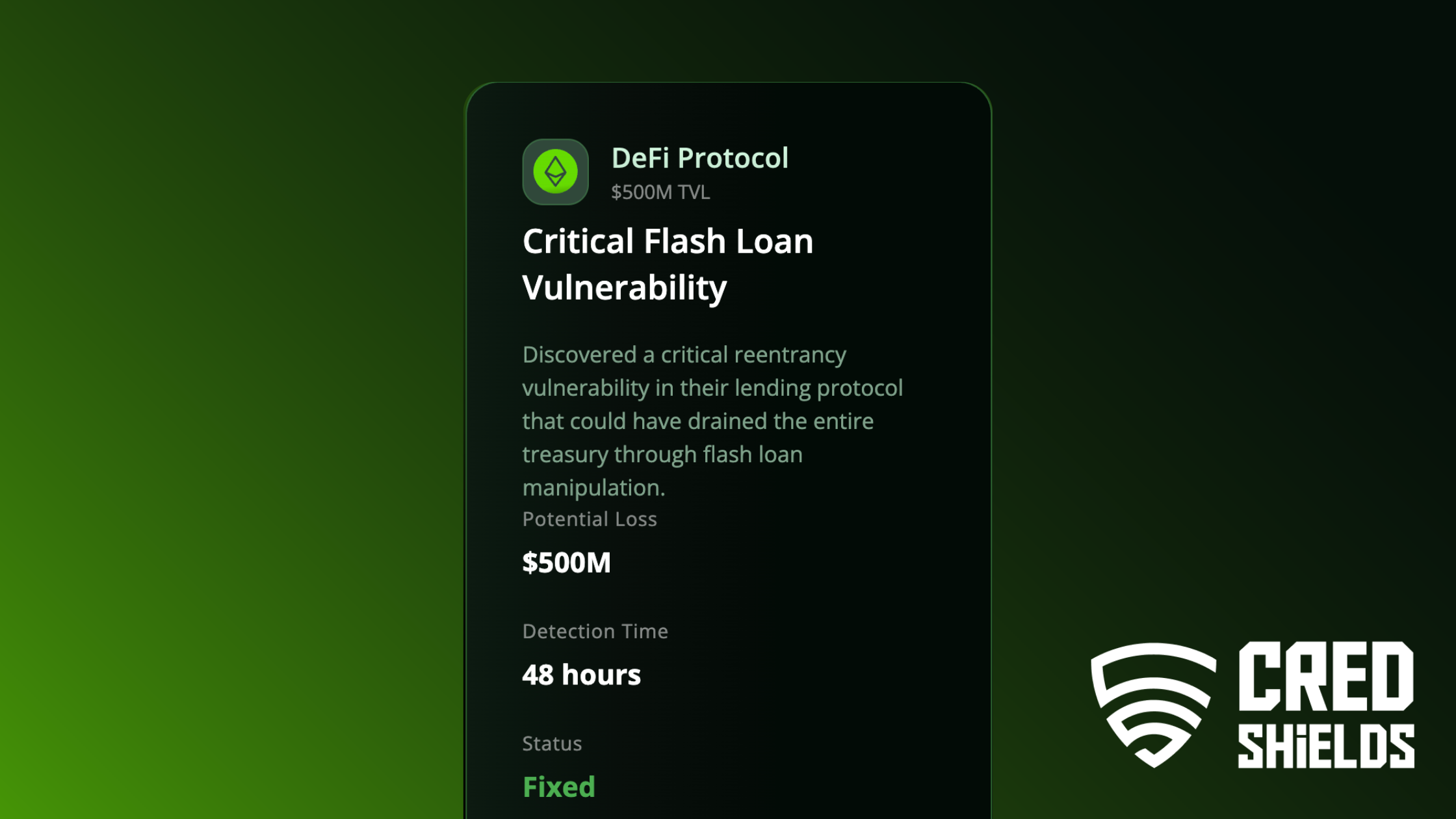 DeFi protocol security remediation