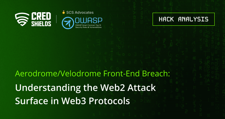Aerodrome/Velodrome Front-End Breach: Understanding the Web2 Attack Surface in Web3 Protocols